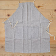 Carmela Kitchen Apron, Light Blue