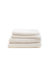 Ella Waffle Bath Towel, White