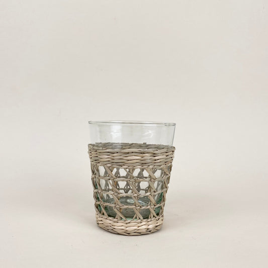 Seagrass Cage Tumbler Set of 4