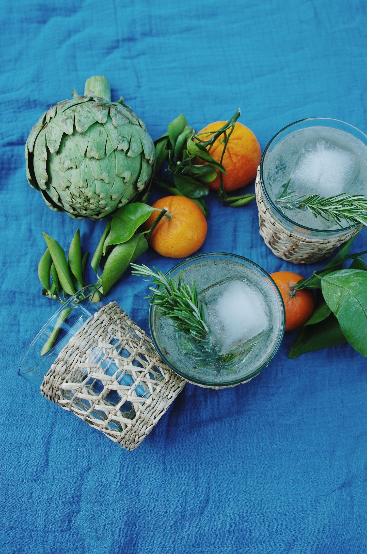 Seagrass Cage Tumbler Set of 4