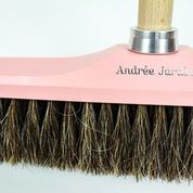 AndrÃ©e Jardin Vintage 13" Light Pink Broom Head Utilities AndrÃ©e Jardin AndrÃ©e Jardin Brand_AndrÃ©e Jardin Home_Broom Sets Home_Household Cleaning LGIKhCFg