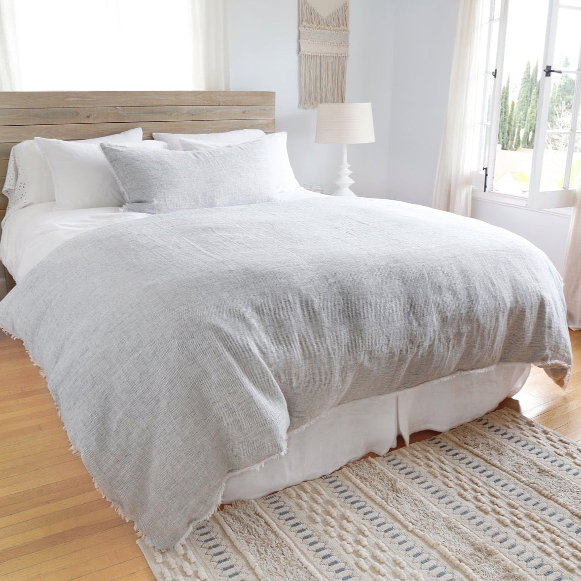Logan King Duvet, Navy
