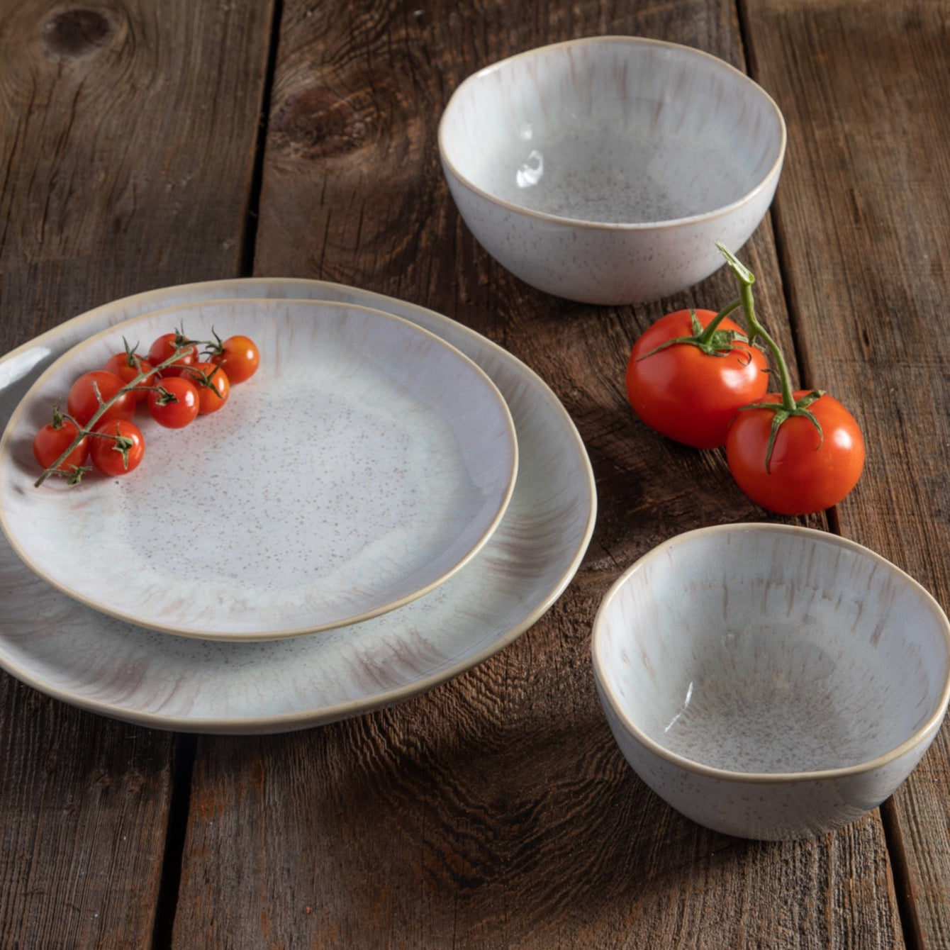 Eivissa Reactive Glaze Dinner Plate,