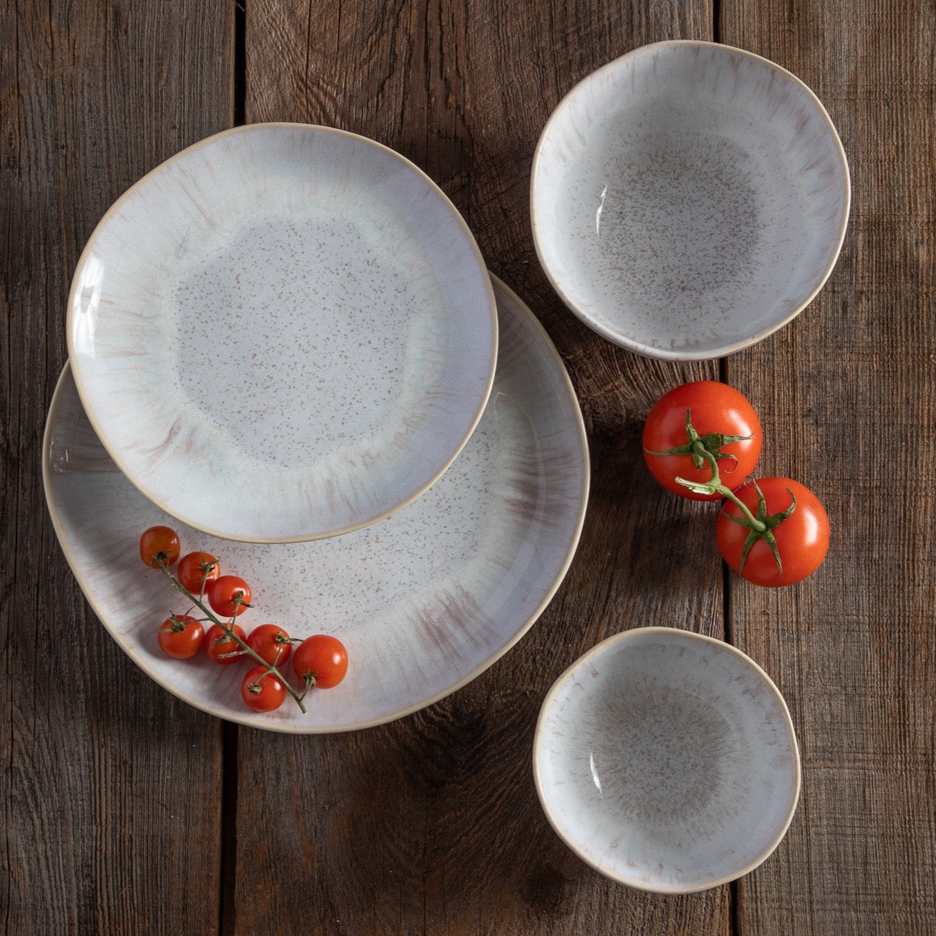 Eivissa Reactive Glaze Dinner Plate,