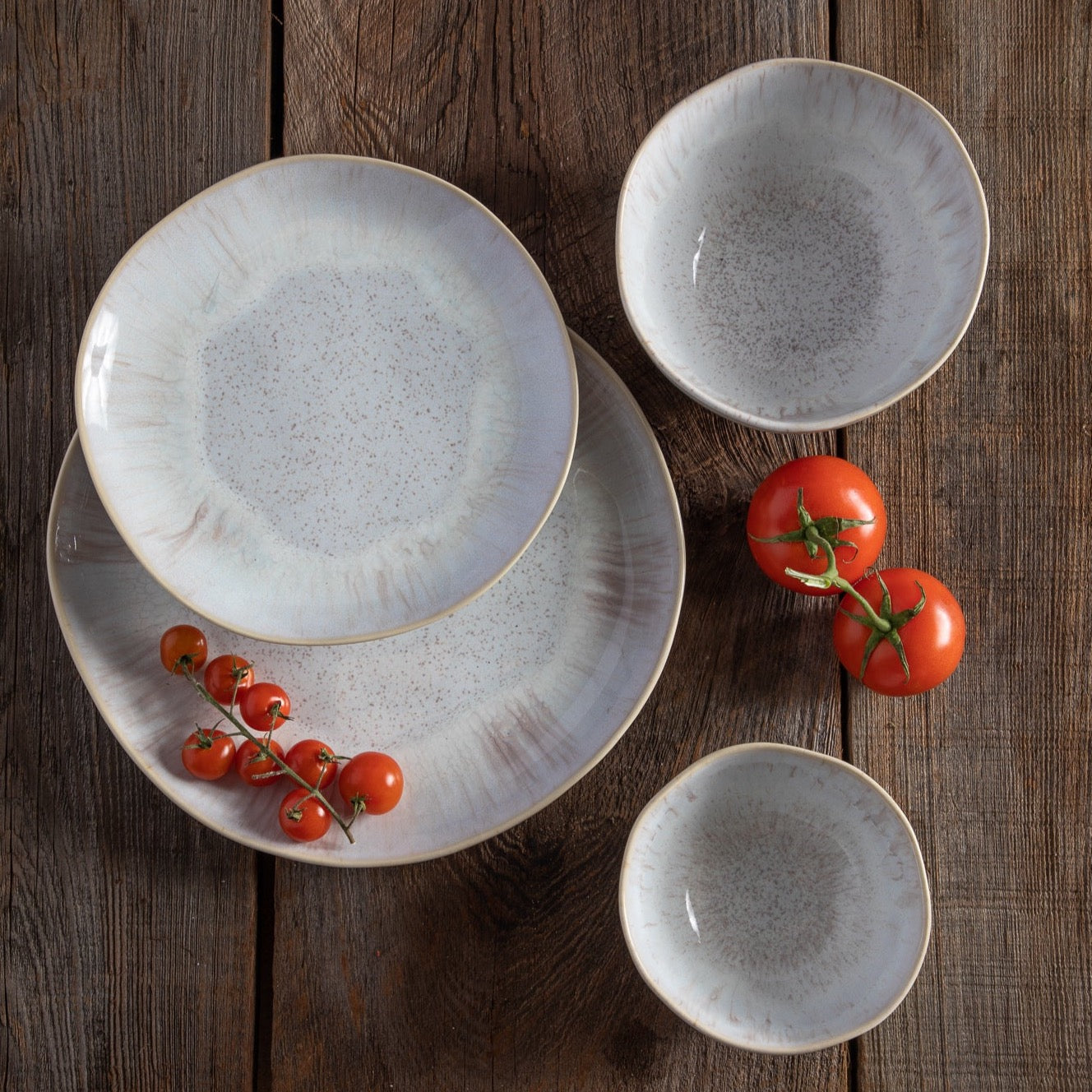 Eivissa Reactive Glaze Soup/Cereal Bowl