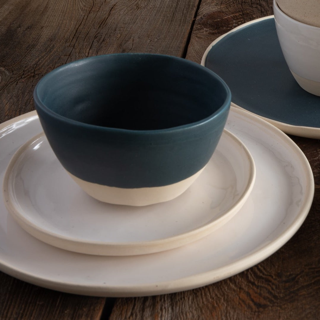 Treves Soup/Cereal Bowl, Navy