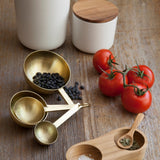 Acadia Measuring Cups, Gold