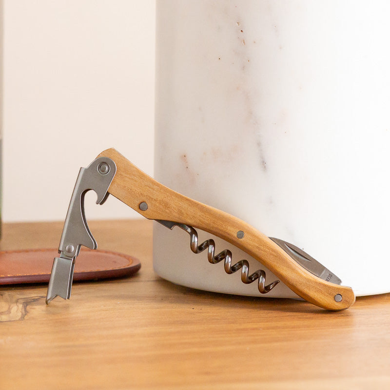 Large Olivewood Corkscrew
