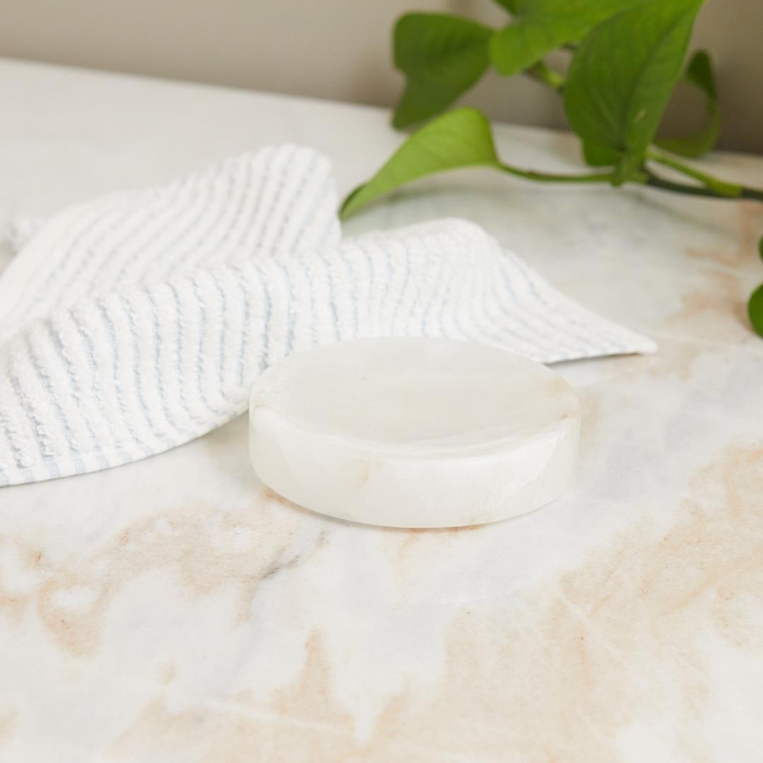 Alabaster Soap Dish