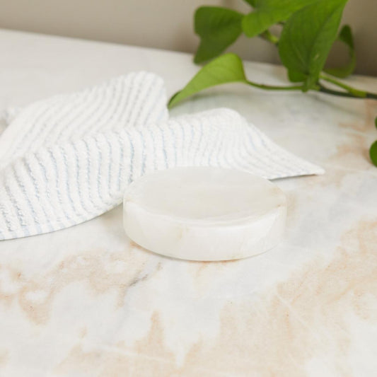 Alabaster Soap Dish