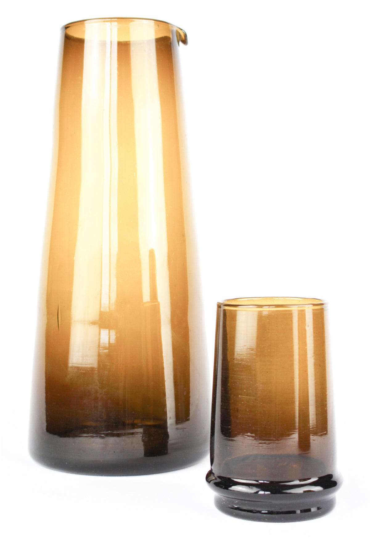 Beldi Large Tapered Carafe Brown