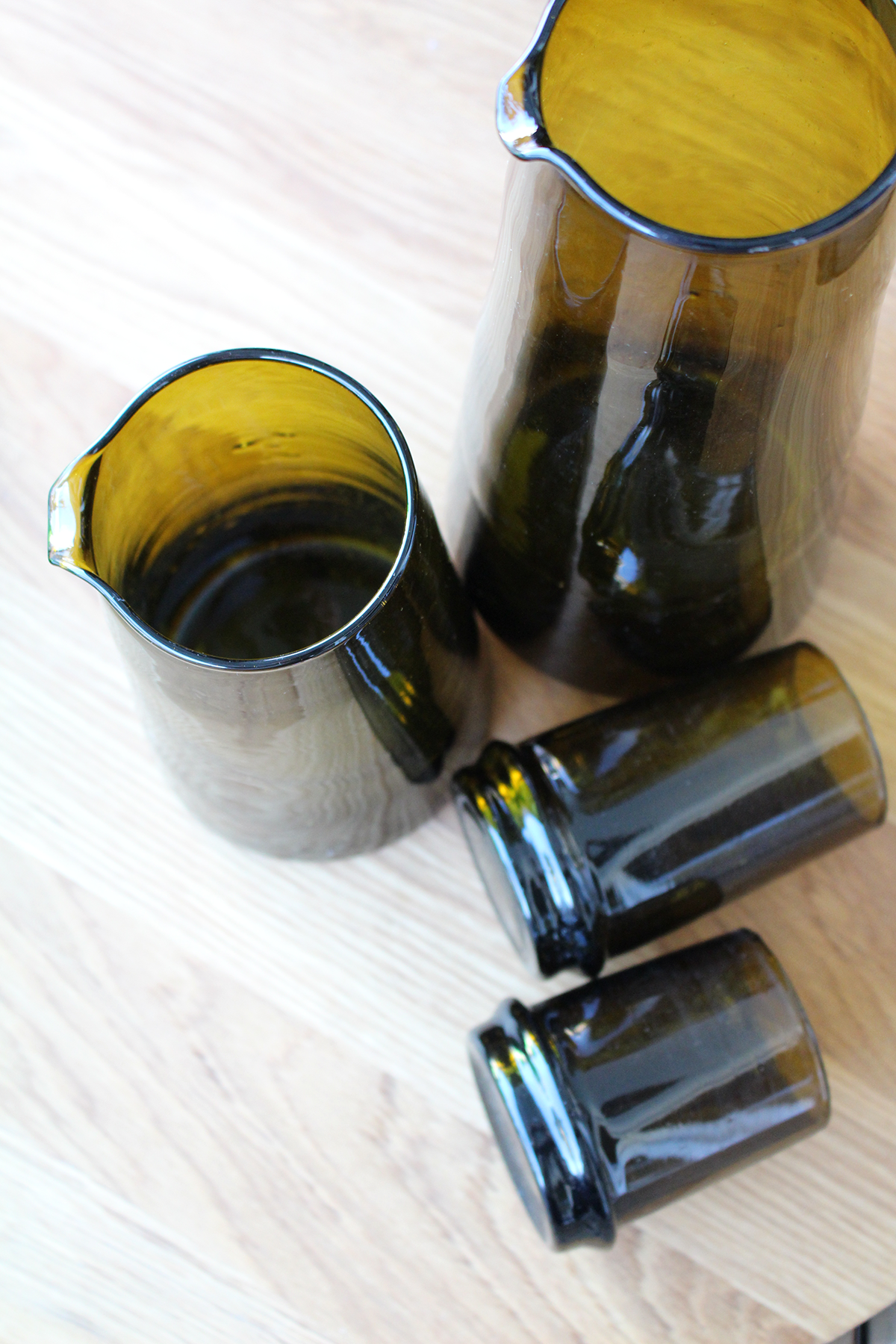 Beldi Large Tapered Carafe Brown