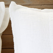 Nantucket Euro Sham, White
