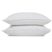 Parker Linen Queen Duvet Set, White