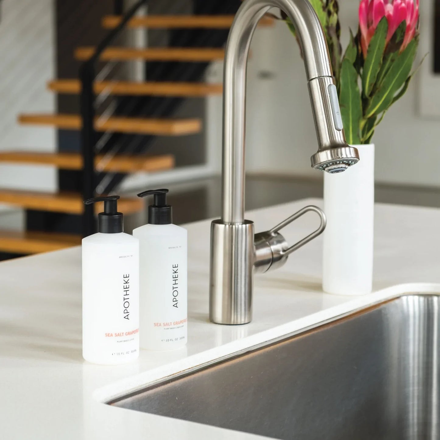 Apotheke Hand and Body Lotion, Sea Salt Grapefruit