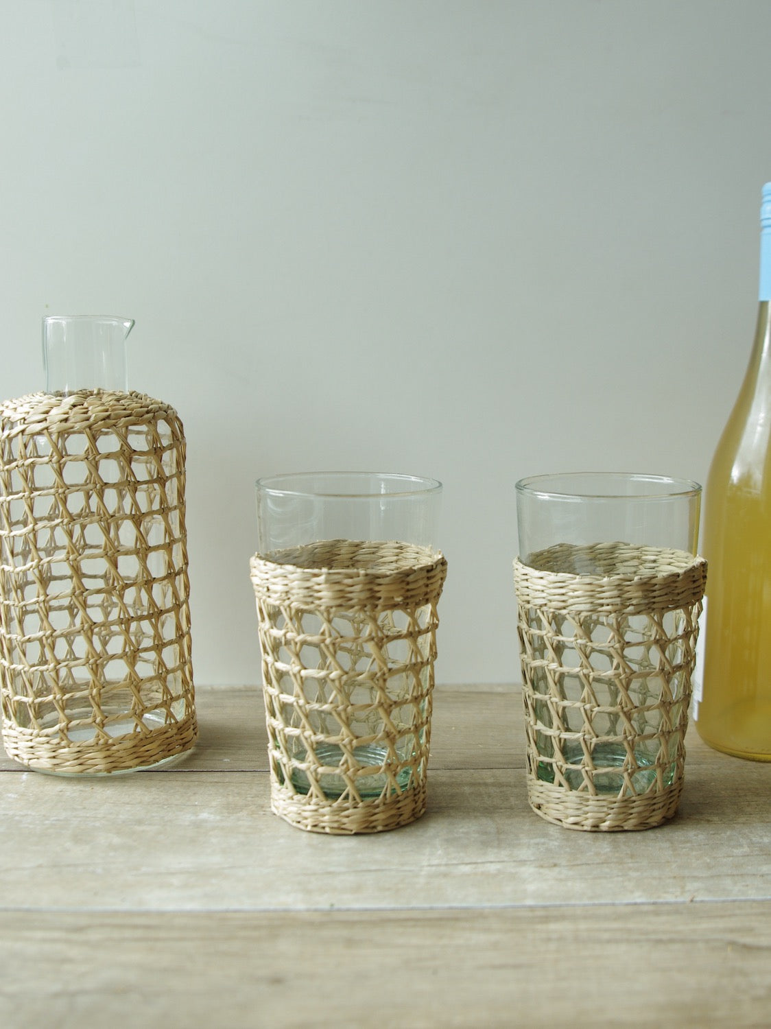 Seagrass Cage Large Carafe