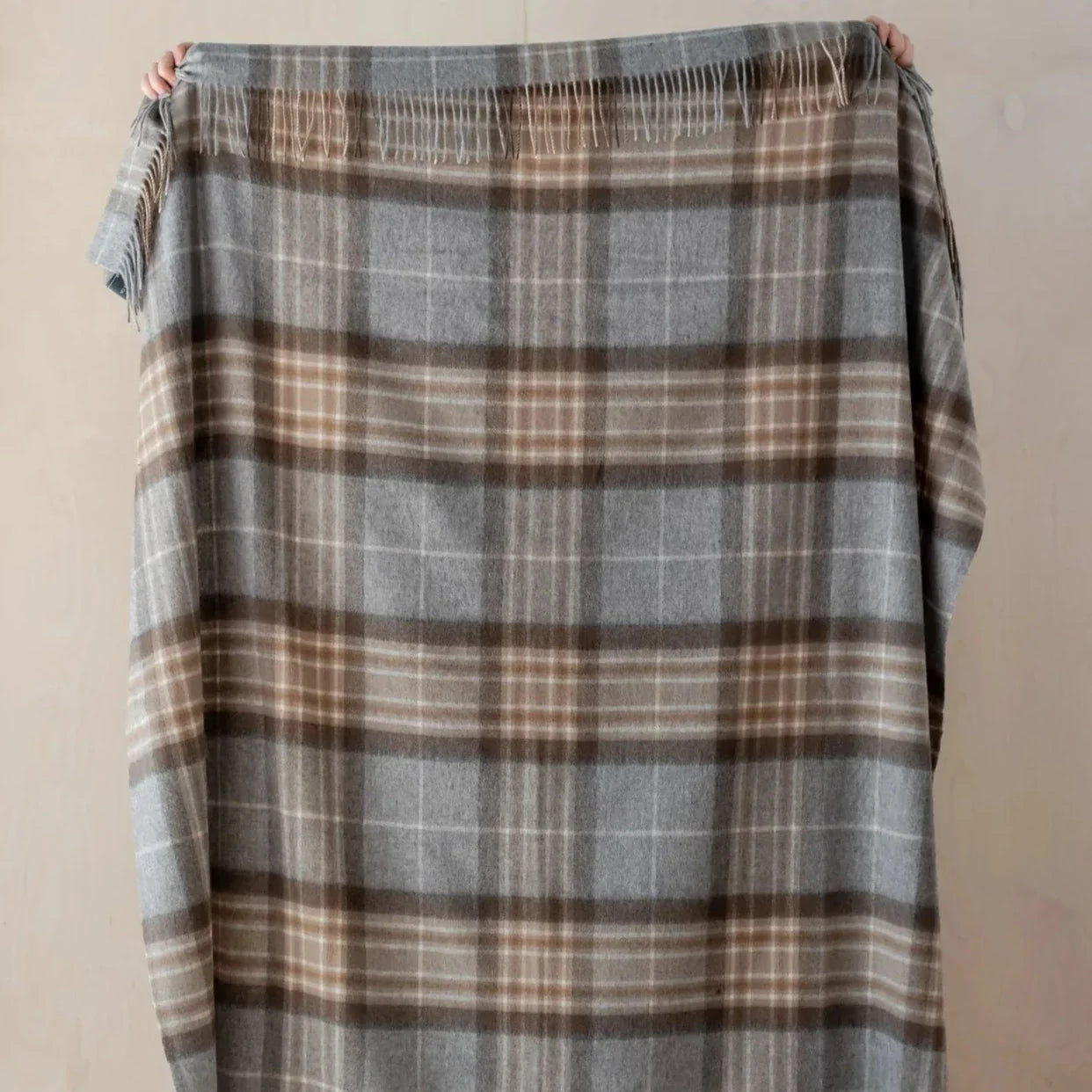 Lambswool Blanket in Mackellar Tartan