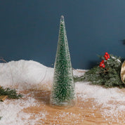 Modern Tree with Green Glitter, Large