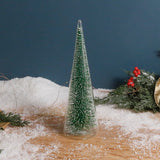 Modern Tree with Green Glitter, Large