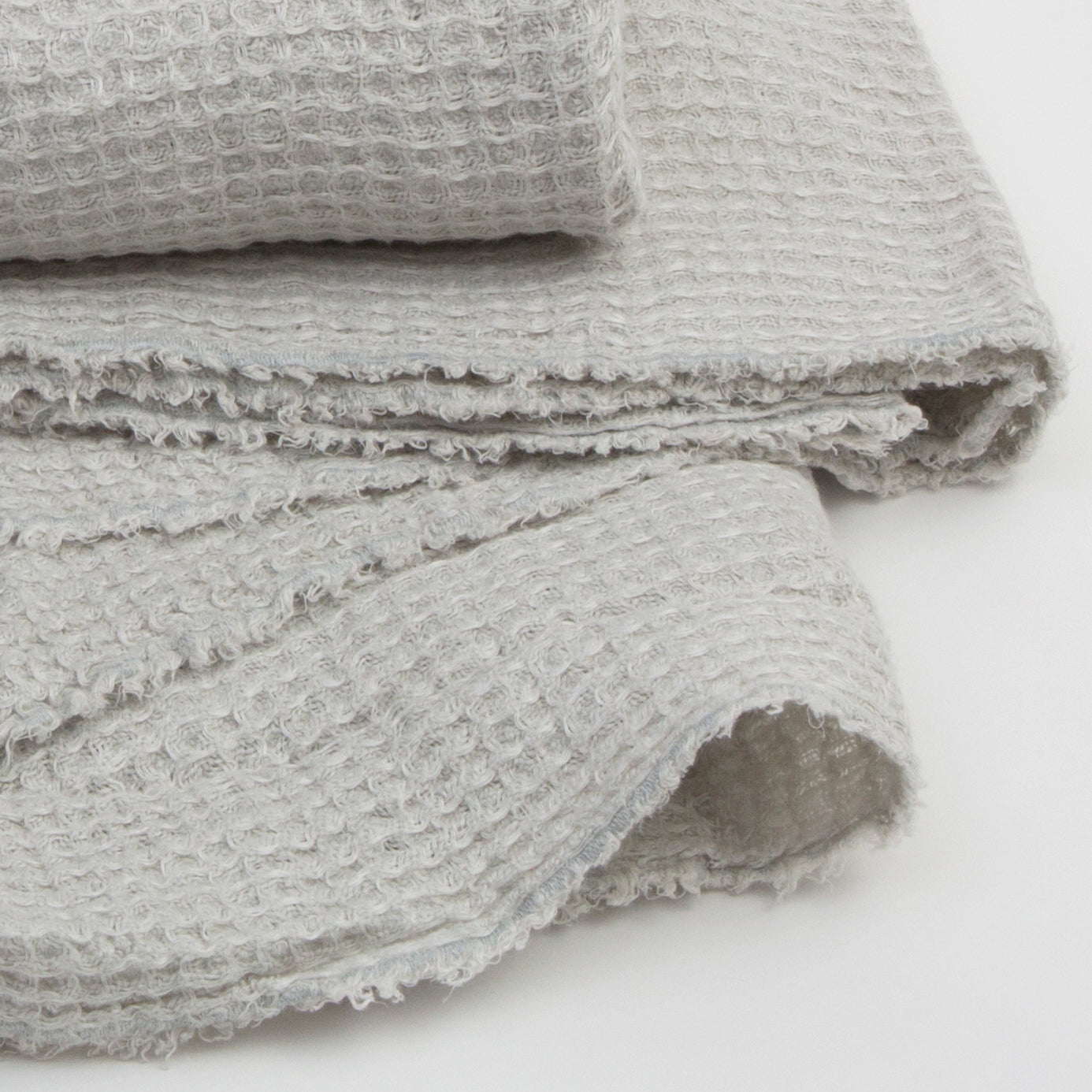 Venice Oversized Waffle Throw, Ocean