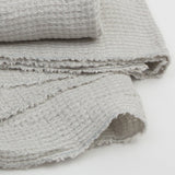Venice Oversized Waffle Throw, Ocean