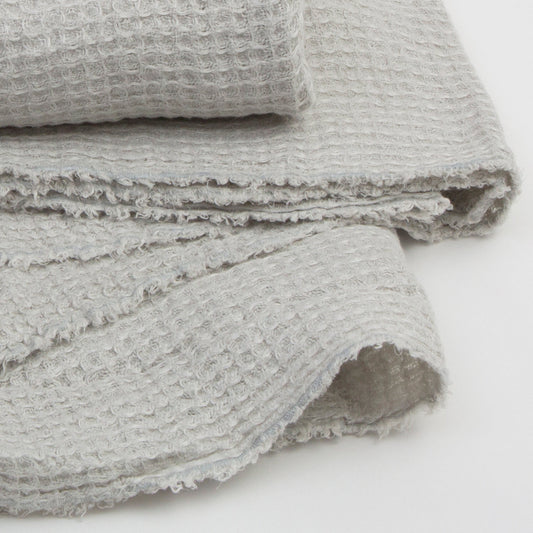 Venice Oversized Waffle Throw, Ocean