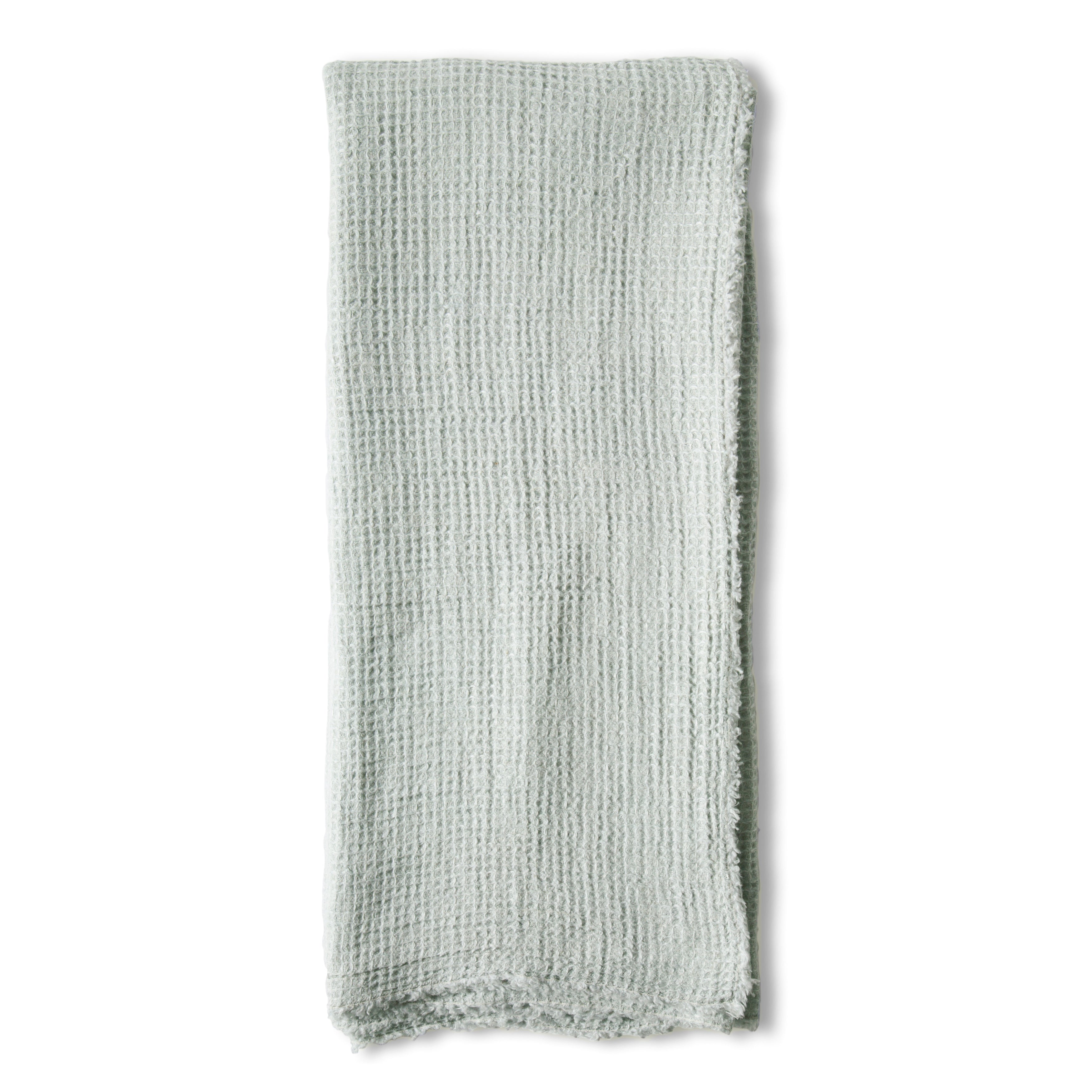 Venice Oversized Waffle Throw, Ocean