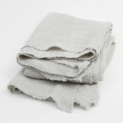 Venice Oversized Waffle Throw, Ocean