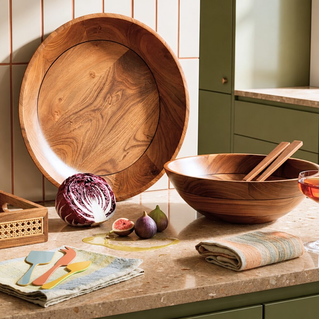 Harlow Bright  Cheese Set