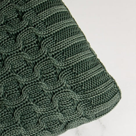 Belmont Throw, Washed Green