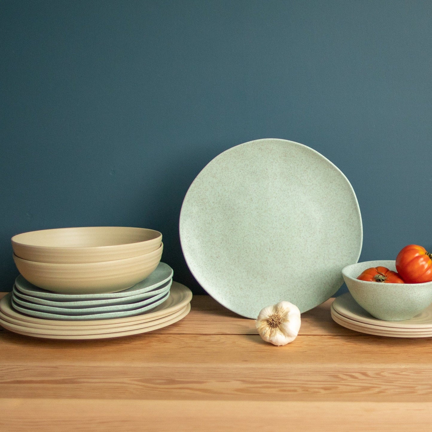 Sancha Organic Pasta / Salad Bowl, Birch, Set of 4