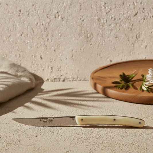 Laguiole Thiers Table Knife Champagne