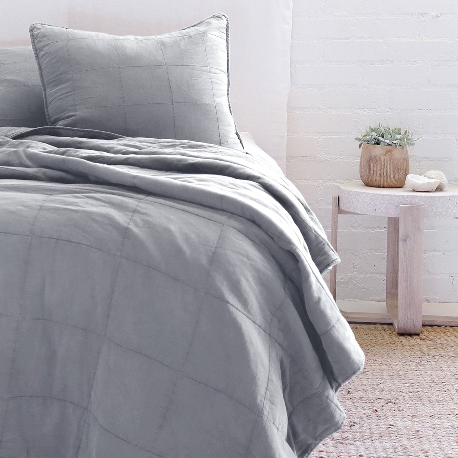 Antwerp King Coverlet, Ocean