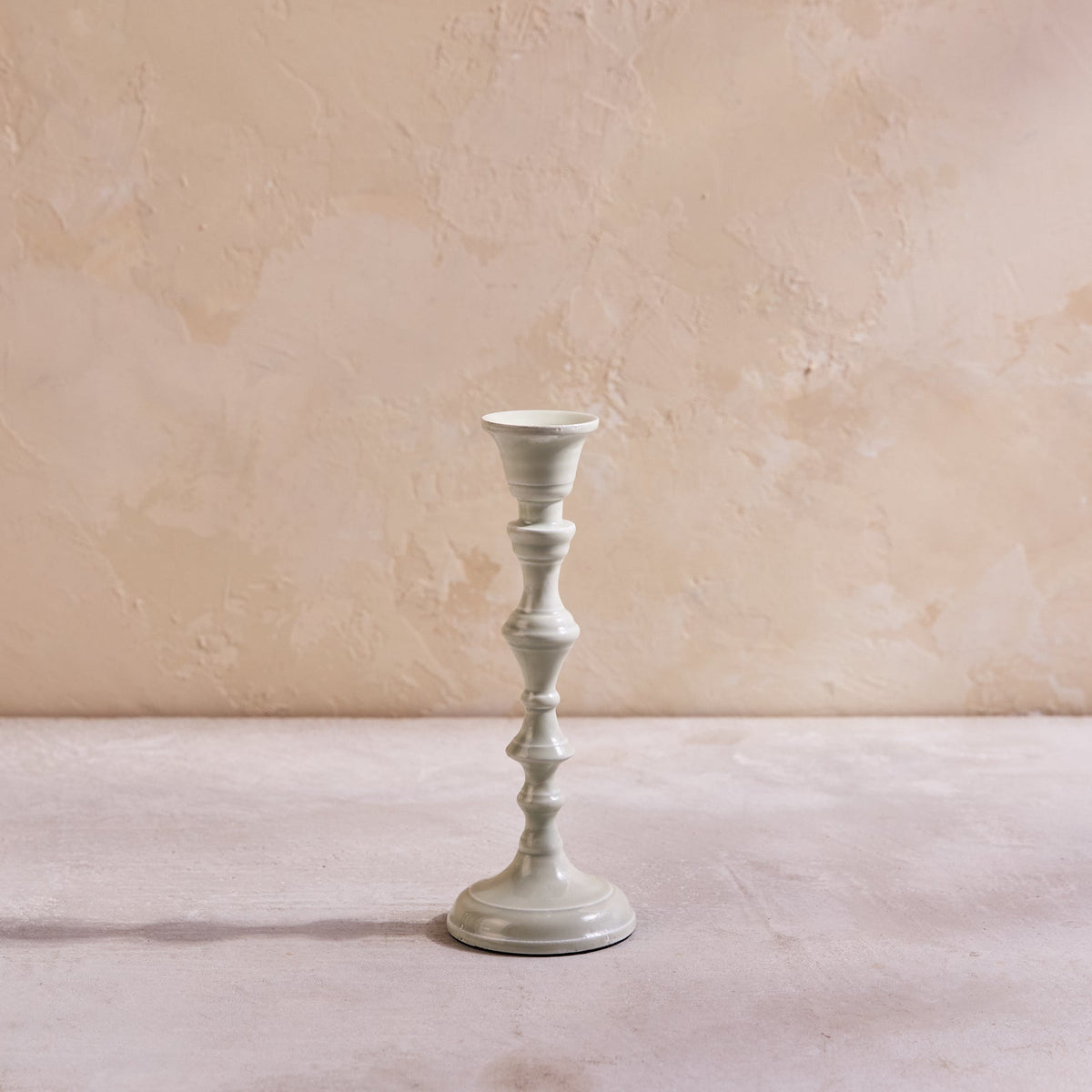 Nera Light Green Candle Holder, Small