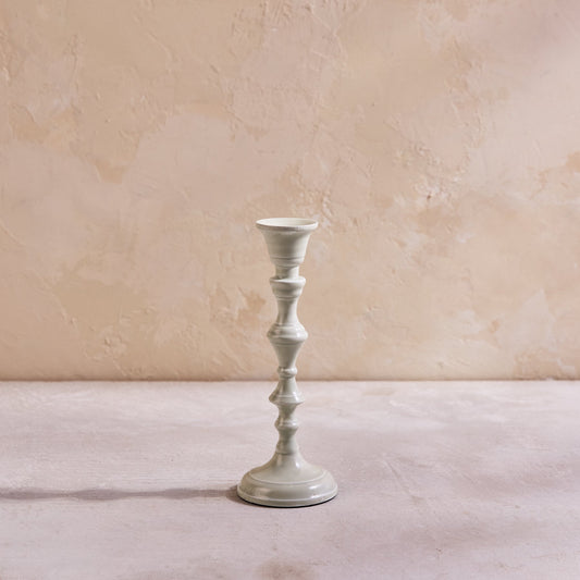 Nera Light Green Candle Holder, Small