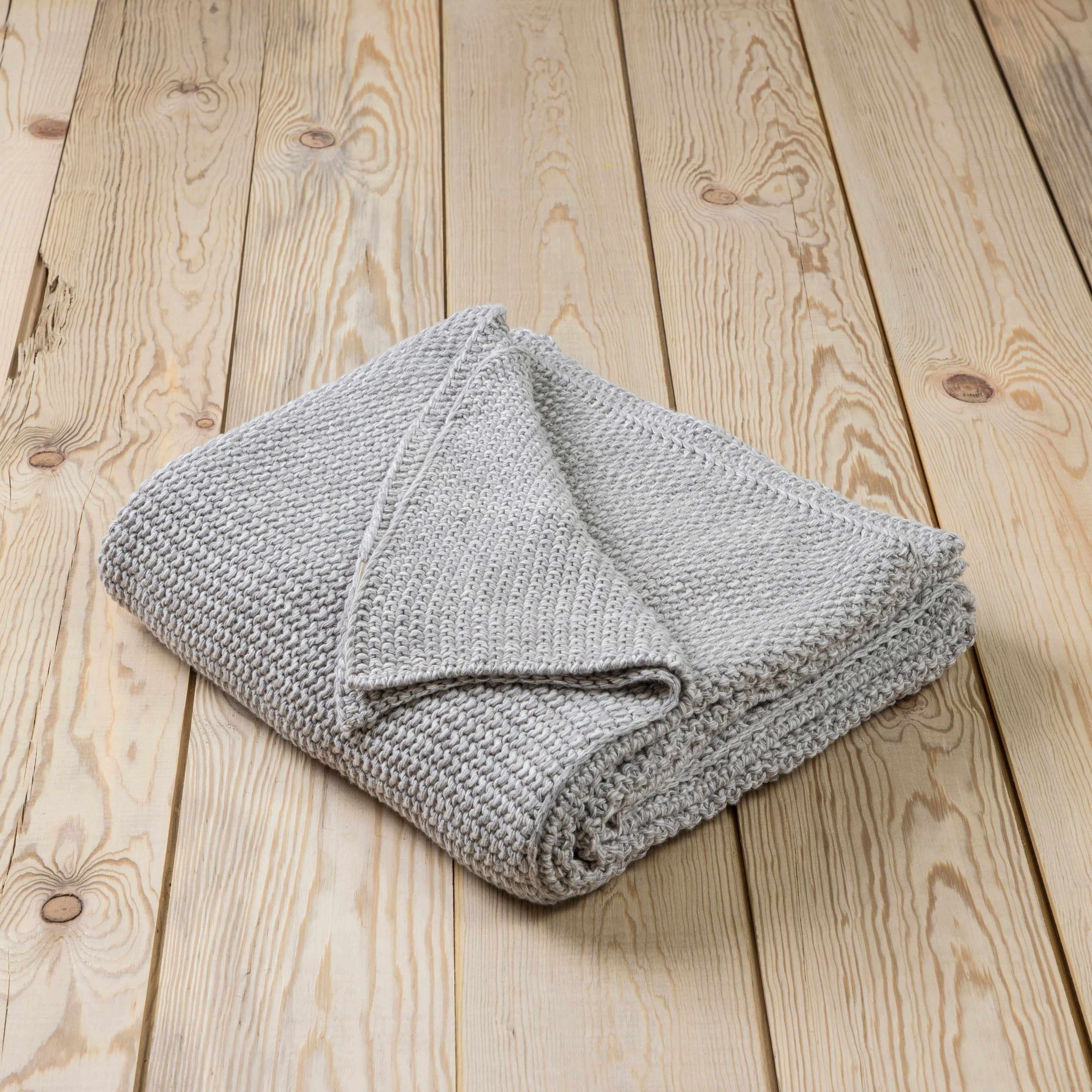 Belmont Marled Throw, Grey