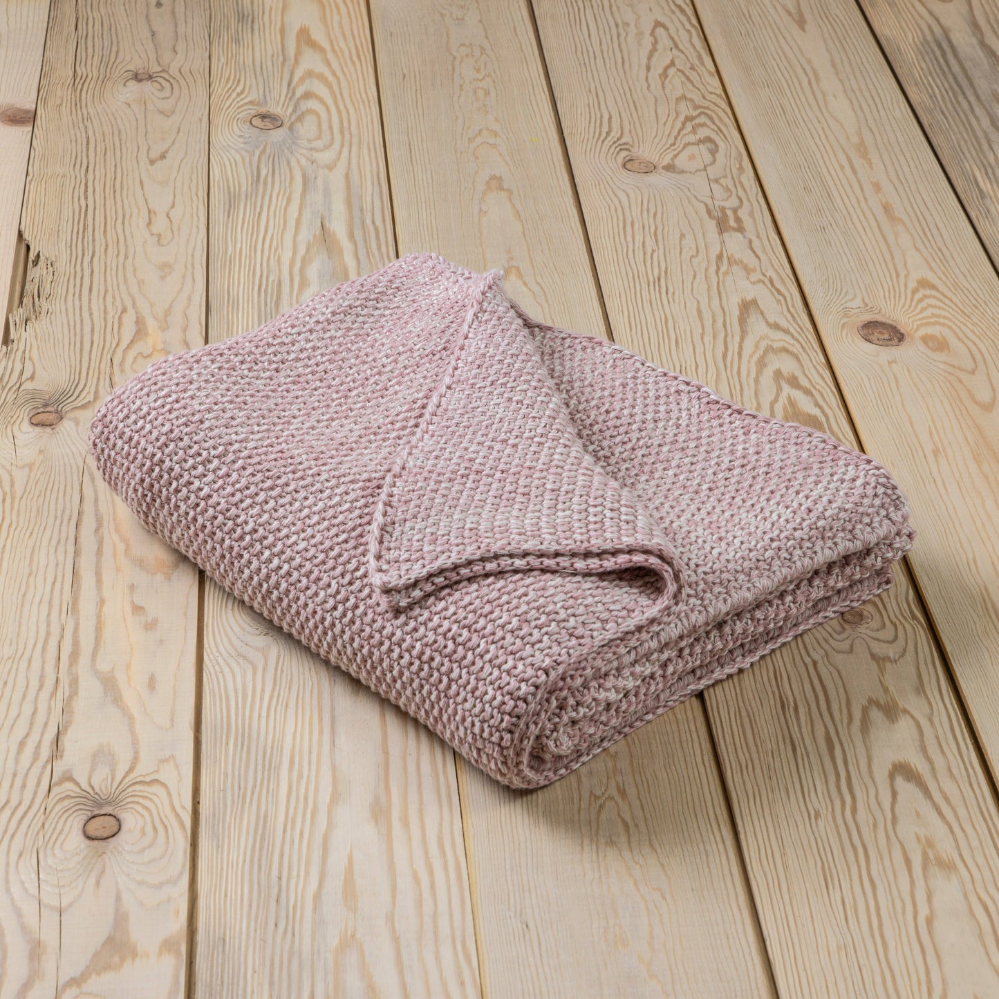 Belmont Marled Throw, Pink
