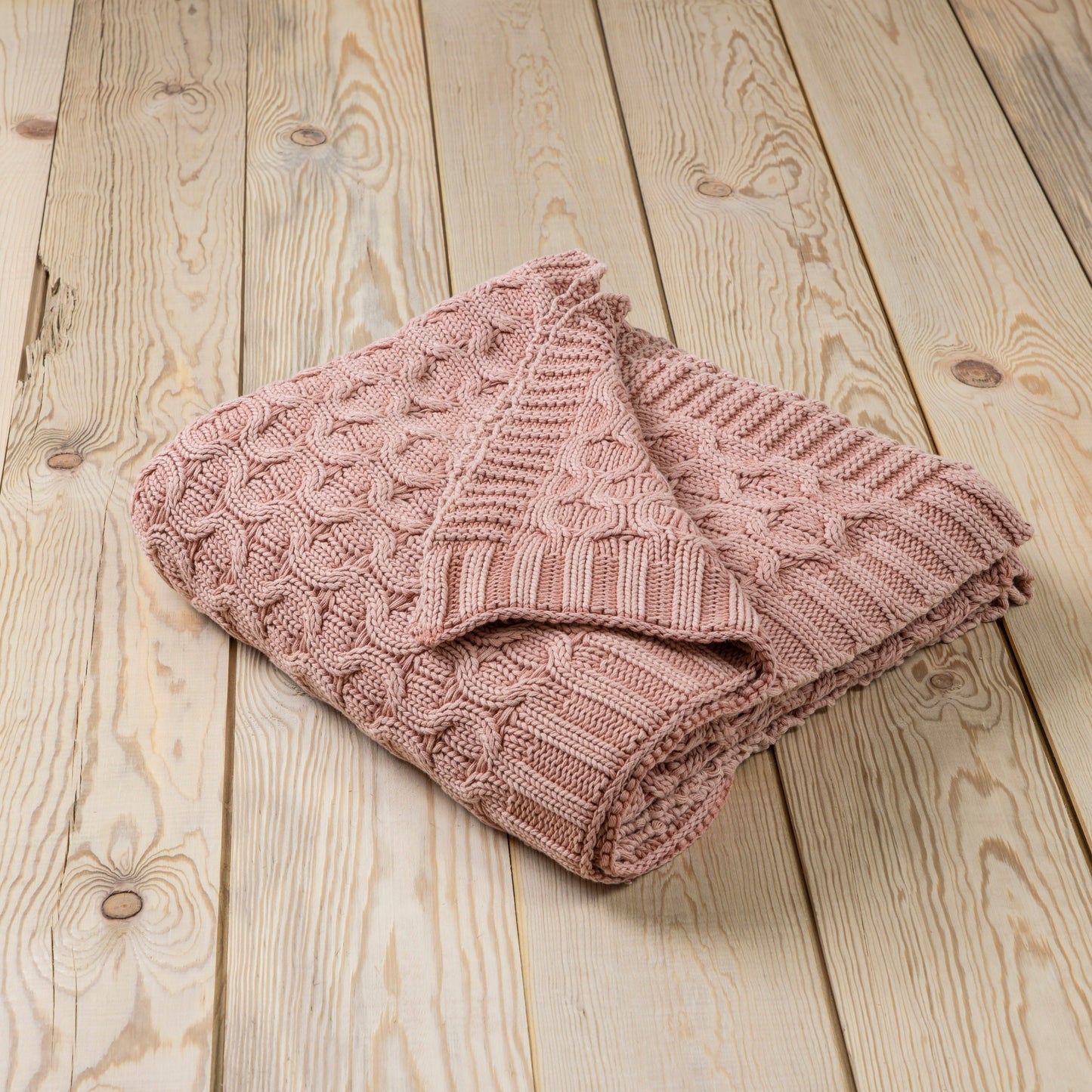 Belmont Throw, Washed Pink