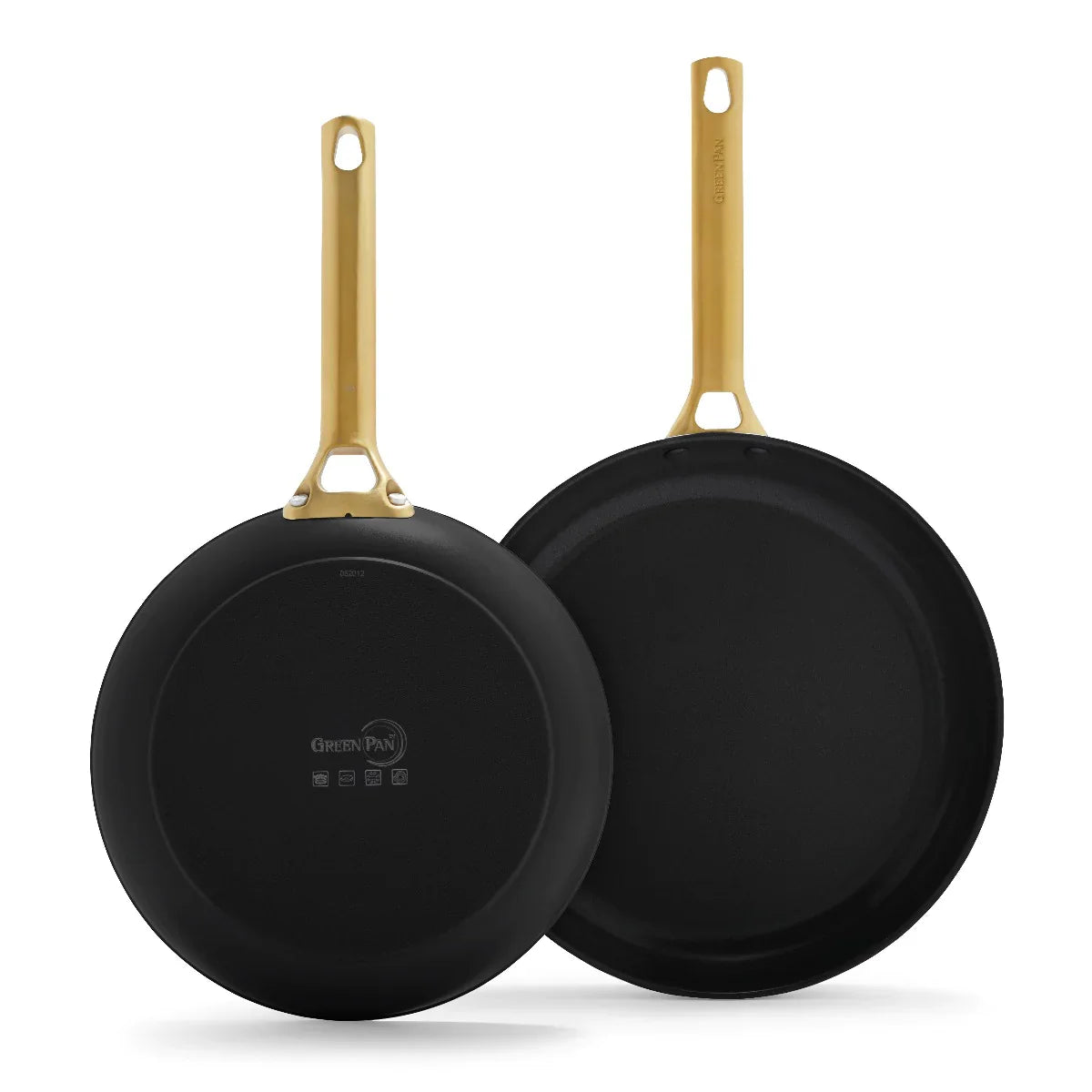 Reserve Cookware 2 Piece Frypan Set, Black