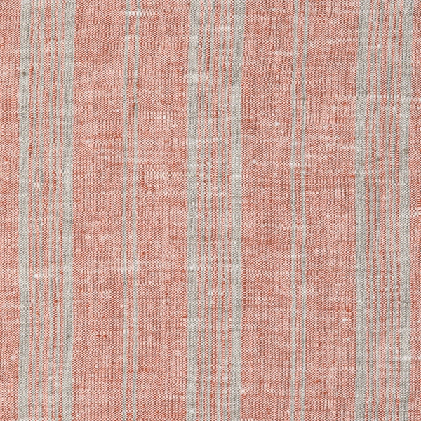 Multistripe Apron, Brick and Natural