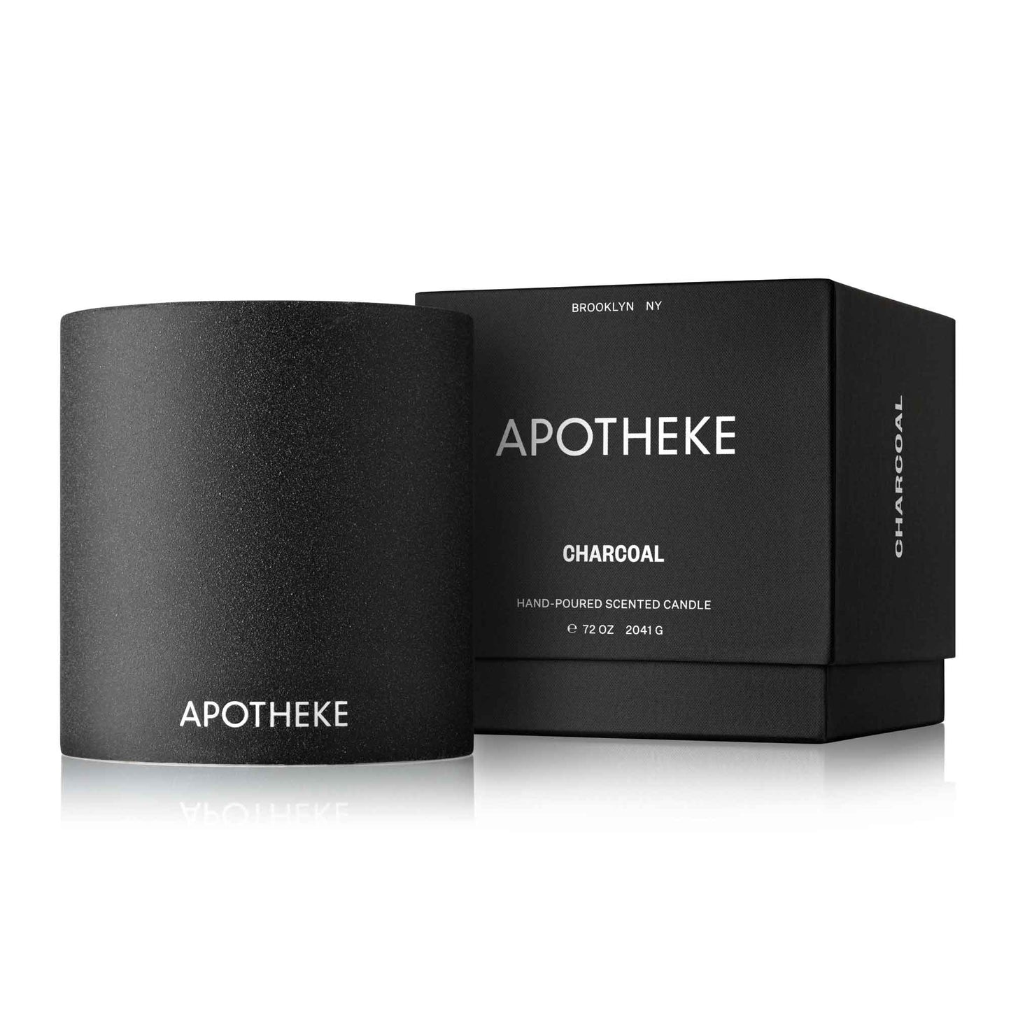 Apotheke Concrete 4-Wick Candle, Charcoal