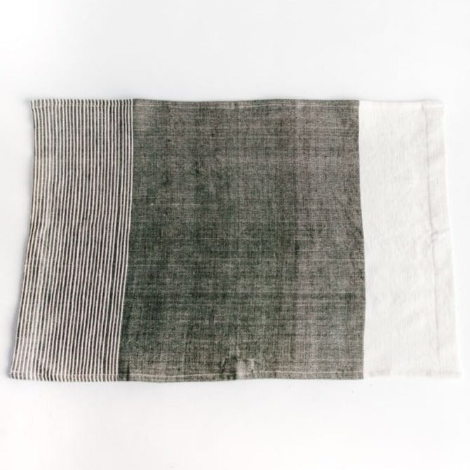 Chesapeake Hand Towel, Grey with Natural