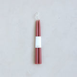 Classic Taper Candle, Set of 2, Clay