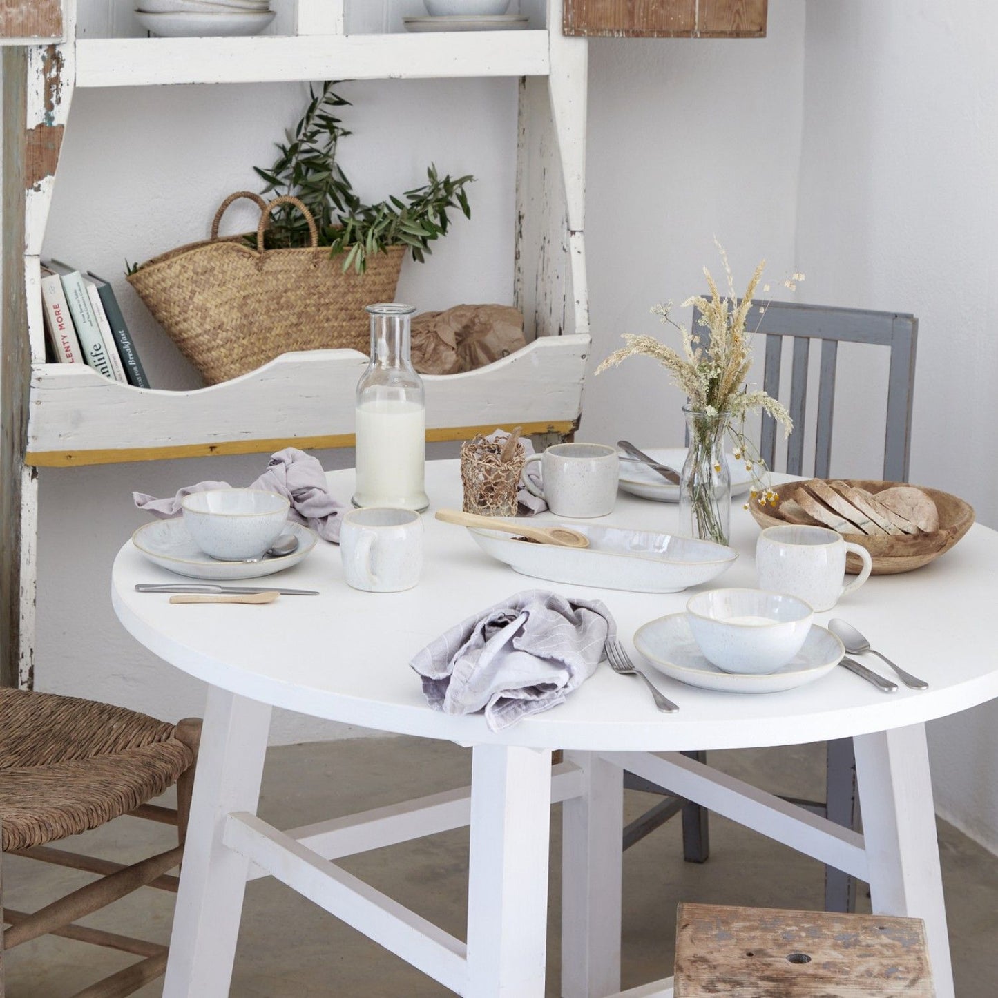 Eivissa Reactive Glaze Soup/Cereal Bowl