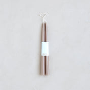 Classic Taper Candle, Set of 2, Greige