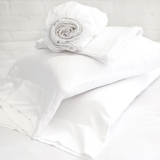 Bamboo King Sheet Set, White