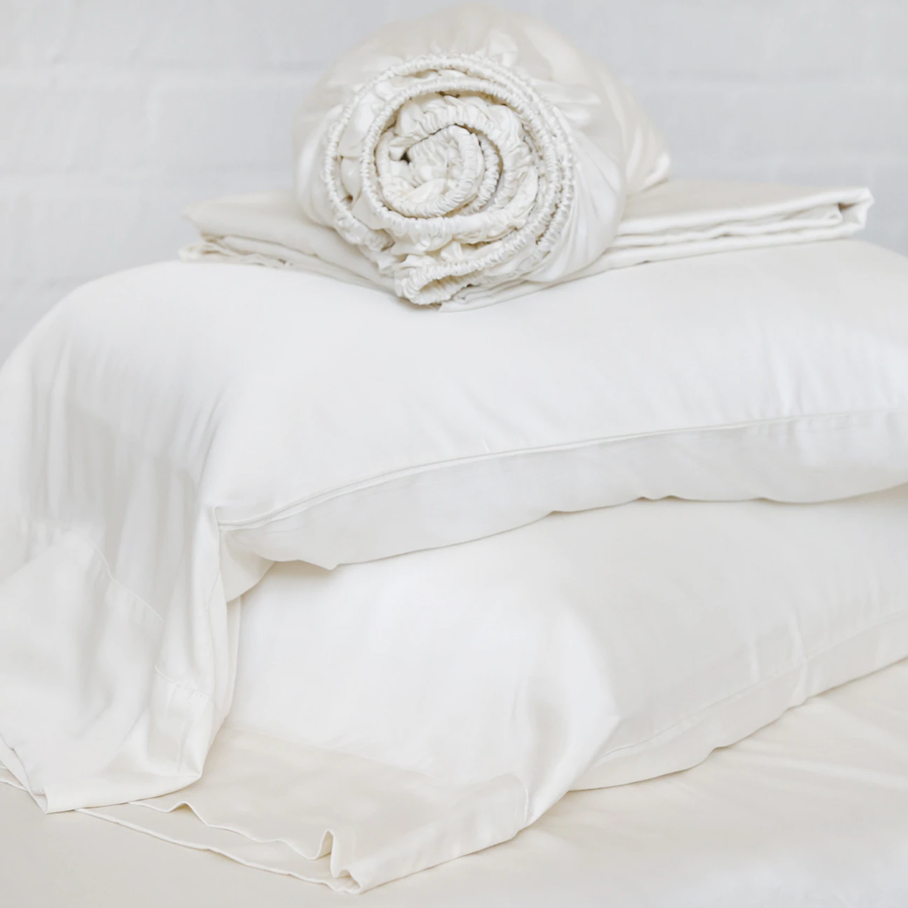 Bamboo Queen Sheet Set, Ivory