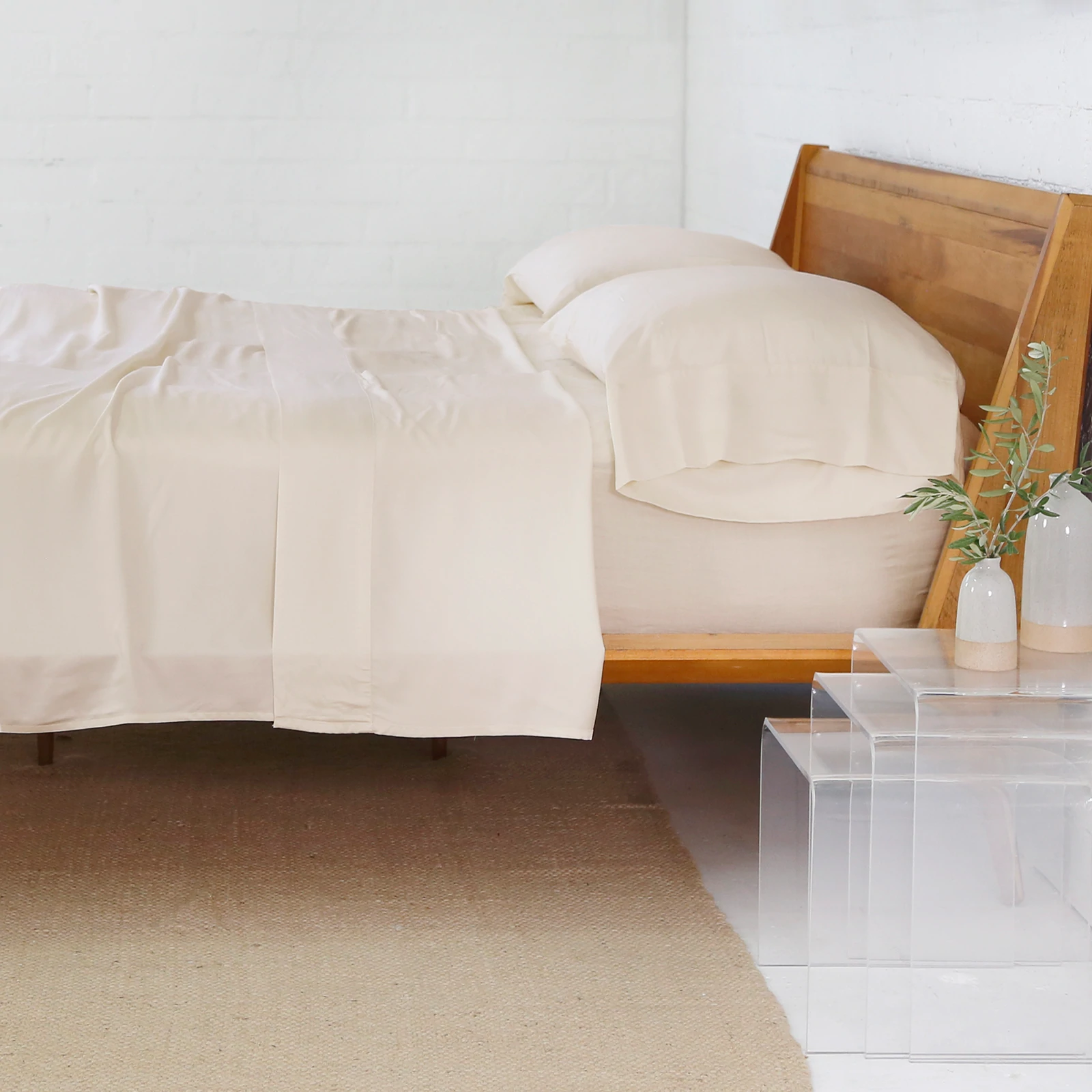 Bamboo King Sheet Set, Sand