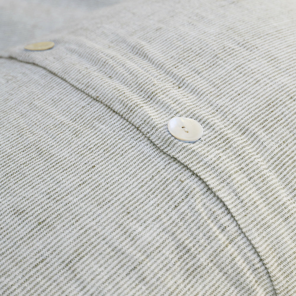 Logan Queen Duvet, Olive