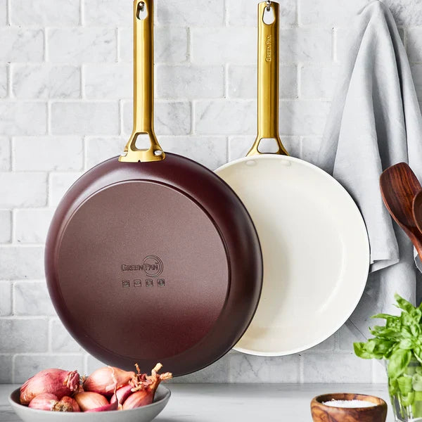 Reserve Cookware 2 Piece Frypan Set, Merlot